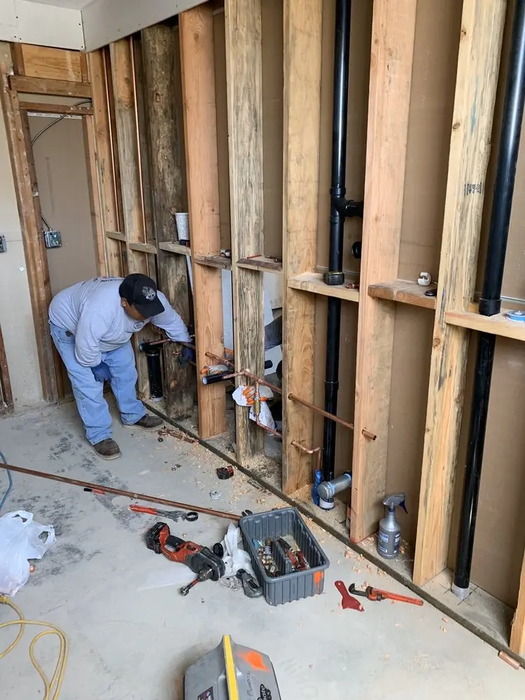 Commercial rough-in plumbing for Gas Line Repair in Benbrook Lakeside